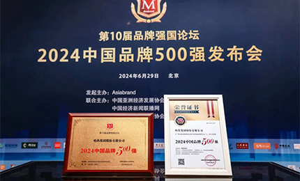 【逐梦新时代，品牌赢未来】哈药品牌荣登中国品牌500强